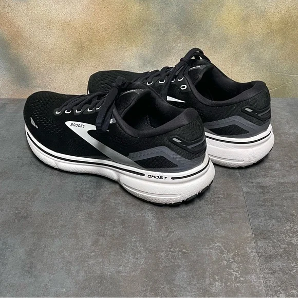 Brooks Ghost 15 1203501B012 Women's Black/White Running Shoes Size 9.5B - Picture 8 of 16